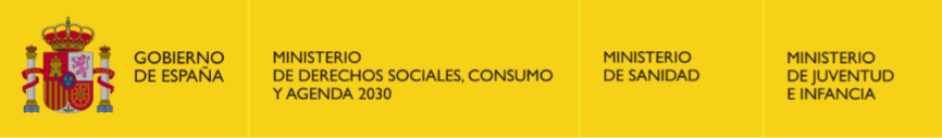 Logotipo del Ministerio de Derechos Sociales, Consumo y Agenda 2030